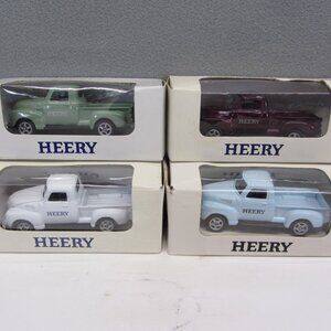 Welly Heery Pickup Trucks Chevy 3100 Set of 4.